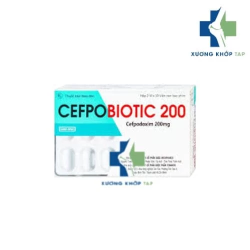 Cefpobiotic 200 - Thuốc điều trị nhiễm khuẩn 